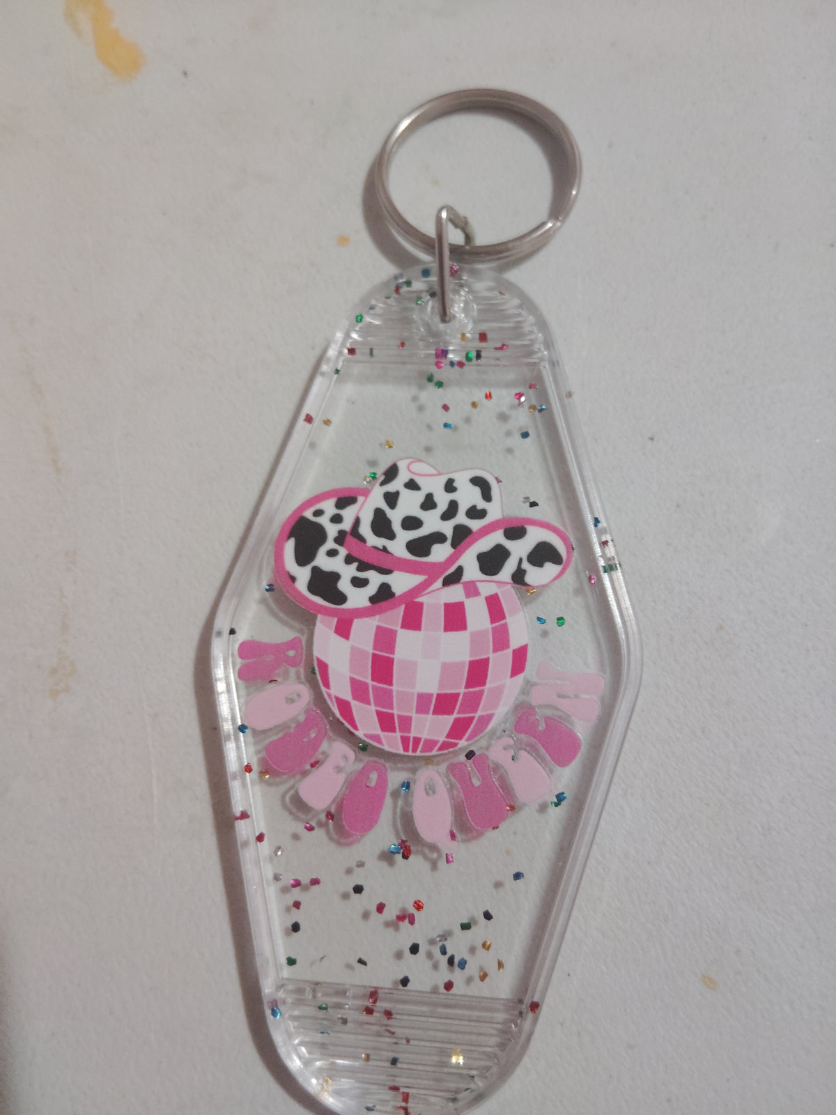 Rodeo queen keychain